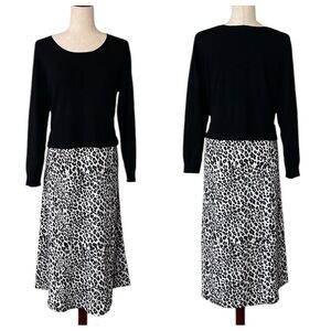 Hailey Lyn Leopard Print Dress